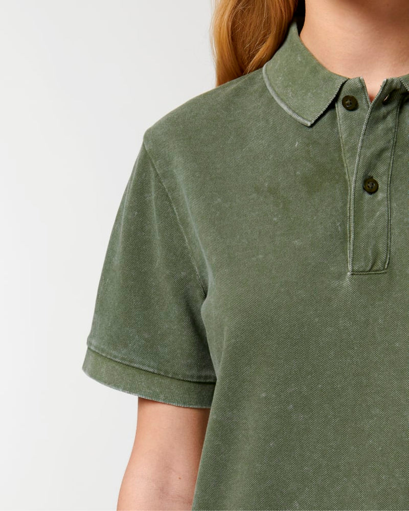 Olive Green Vintage Polo Koso Unisex