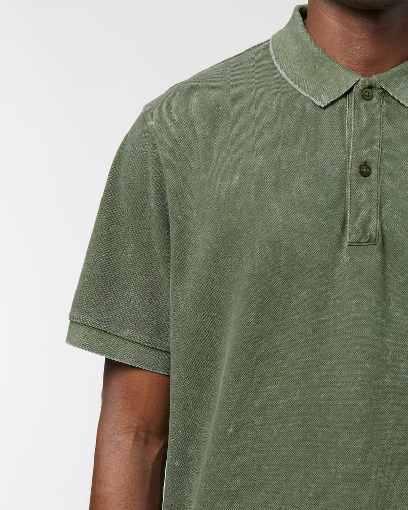 Olive Green Vintage Polo Koso Unisex