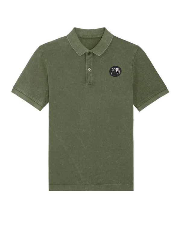 Olive Green Vintage Polo Koso Unisex