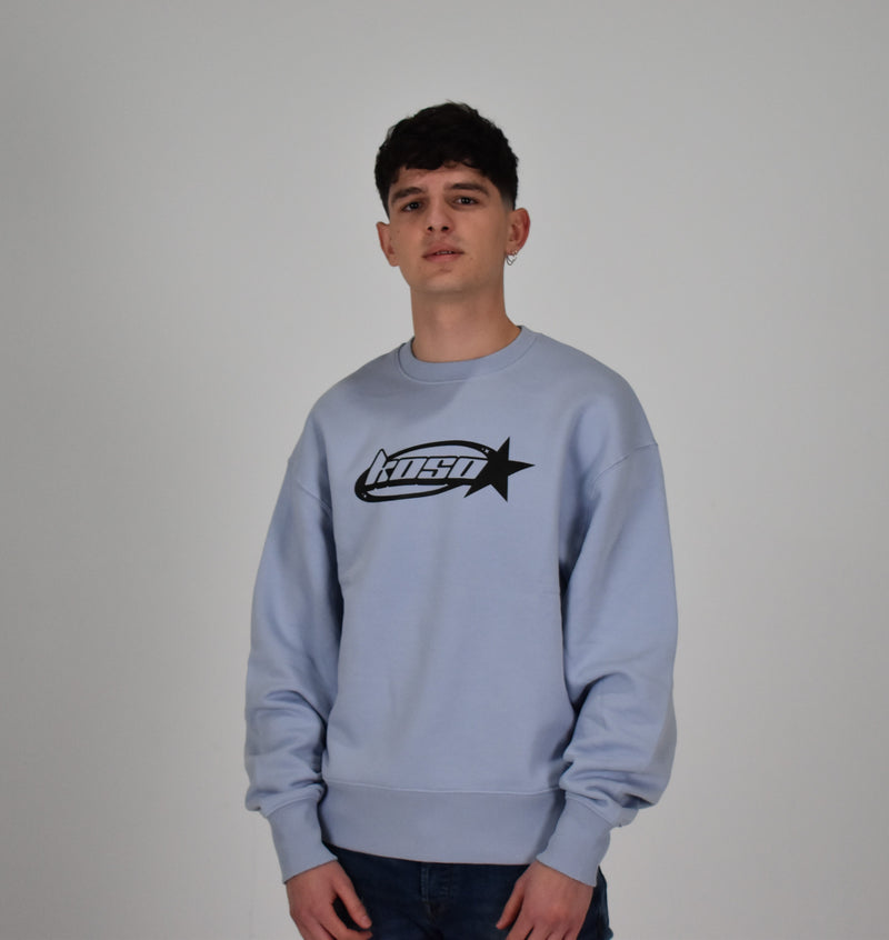 Light Blue Crewneck Koso Star