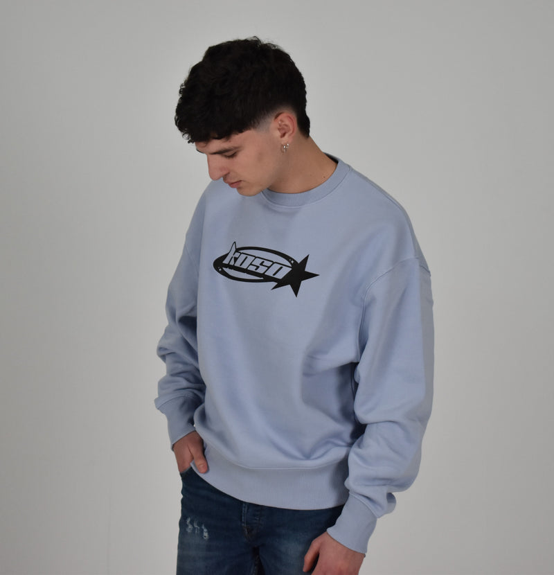 Light Blue Crewneck Koso Star