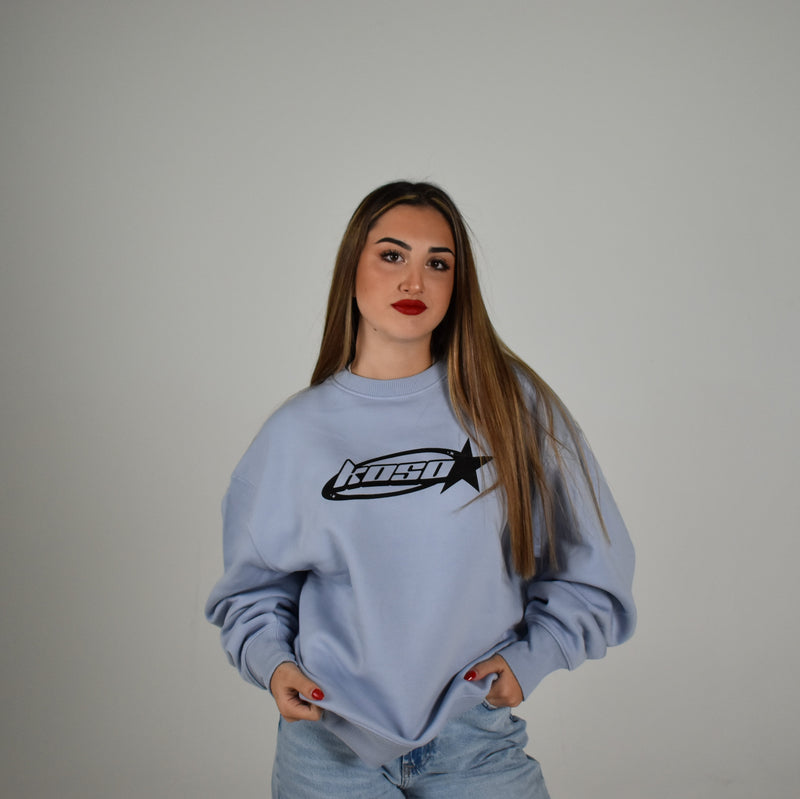 Light Blue Crewneck Koso Star