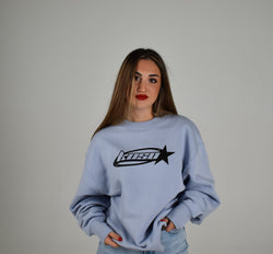 Light Blue Crewneck Koso Star