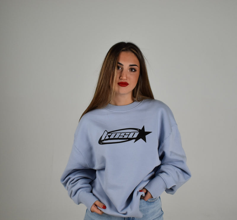 Light Blue Crewneck Koso Star