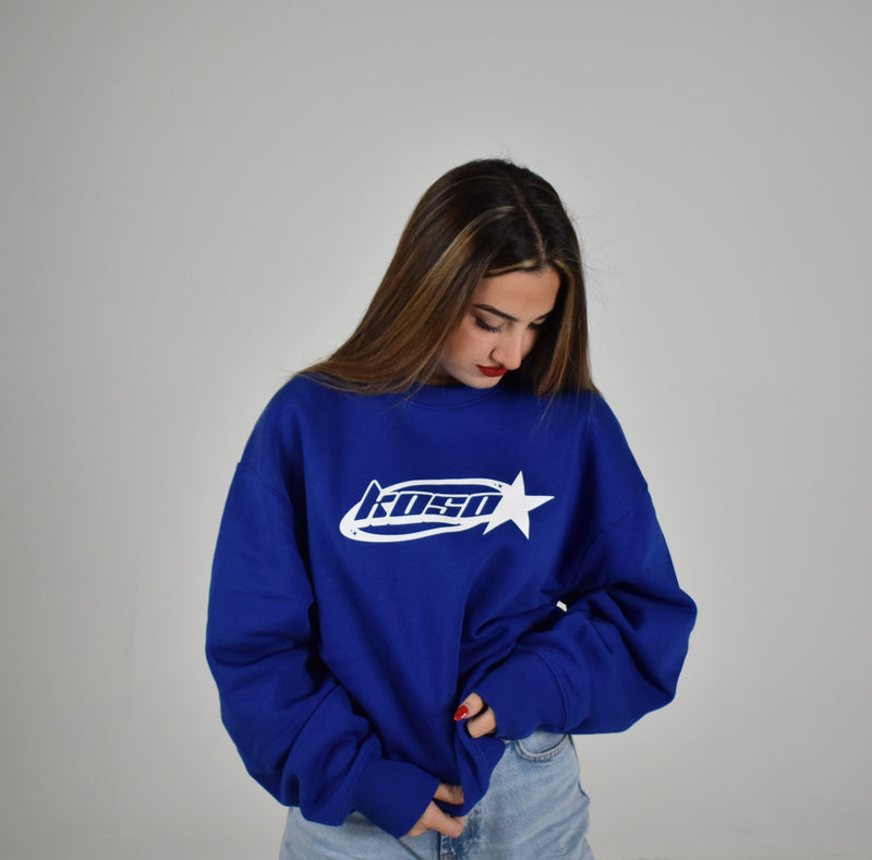 Dark Blue Crewneck Koso Star